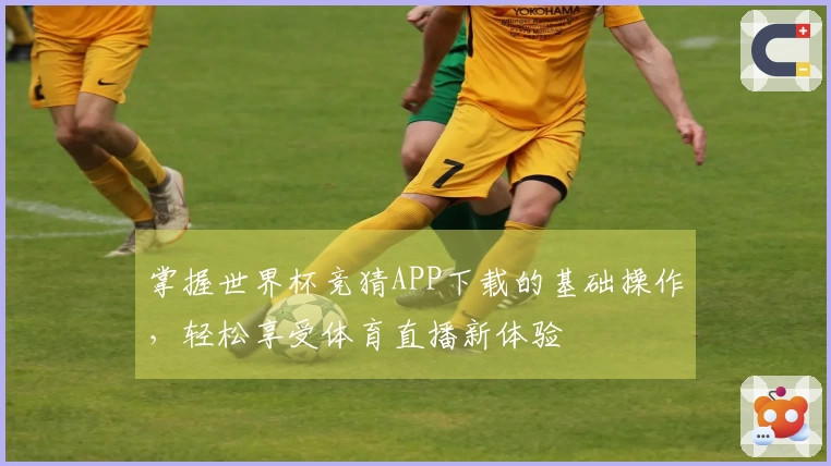 掌握世界杯竞猜APP下载的基础操作，轻松享受体育直播新体验