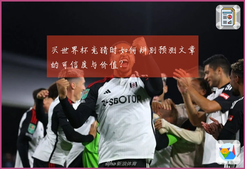 买世界杯竞猜时如何辨别预测文章的可信度与价值？